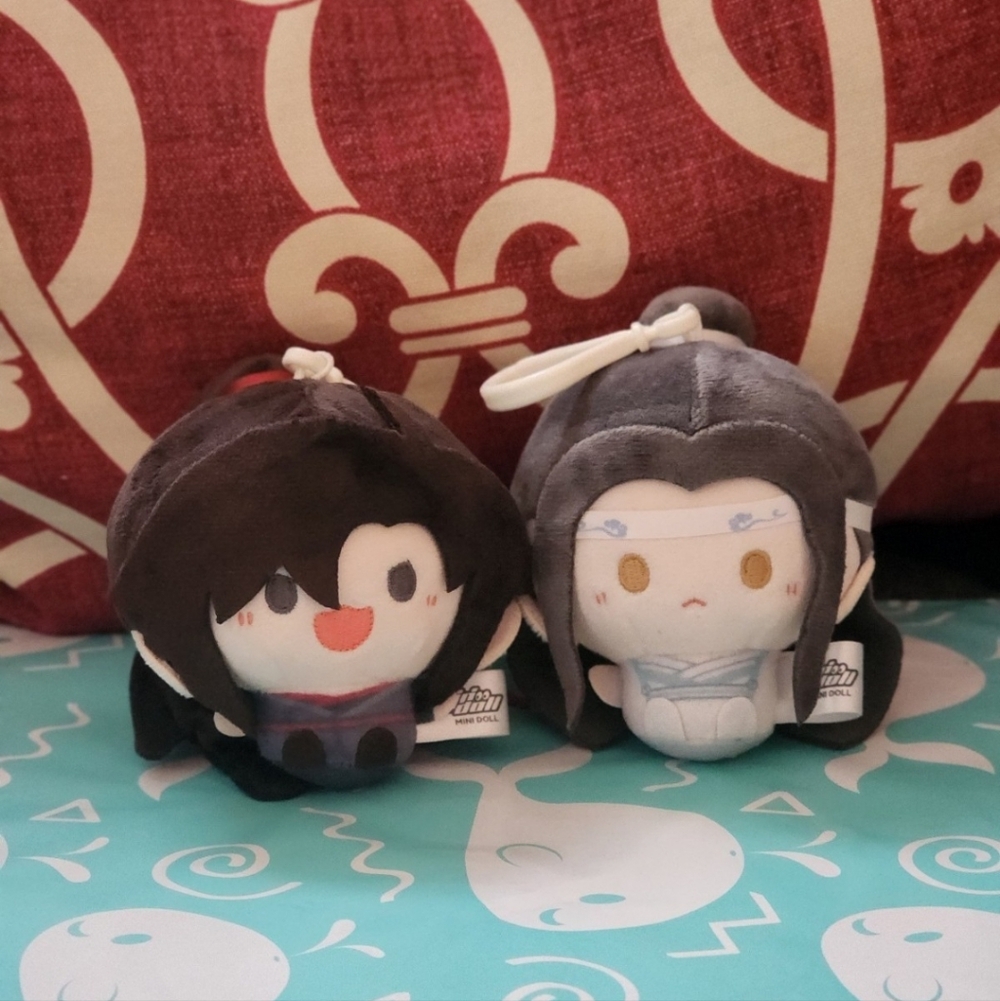 The Untamed Lan Wang Ji Wei Wu Xian Plush Keychain Mo Dao Zu Shi Danmei MDZS